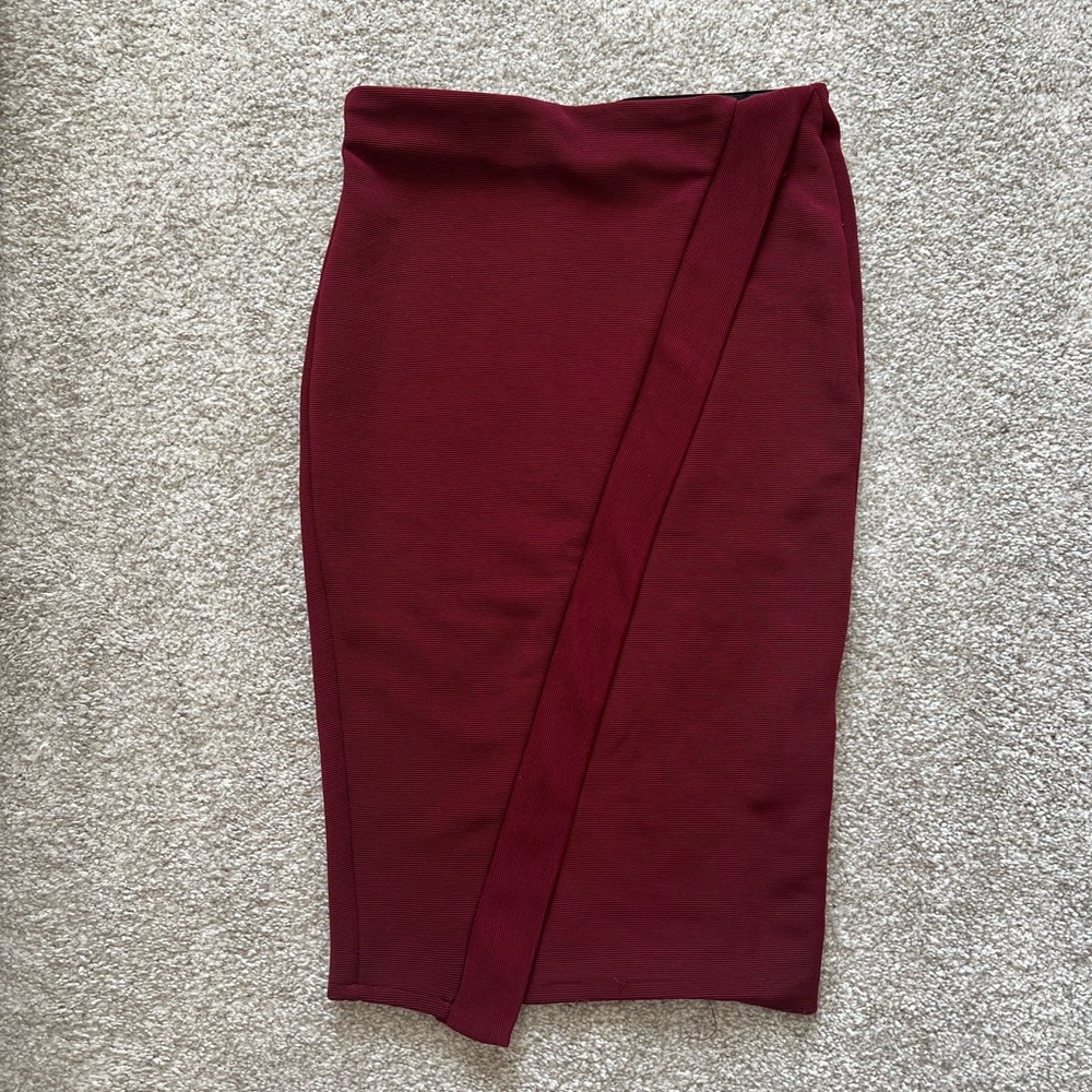 Zara Bandeau mid skirt